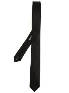 Dolce & Gabbana cravate fine classique - Noir