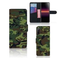 Sony Xperia L4 | Telefoon Hoesje | Army Dark