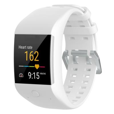 Silicone sport polsband voor POLAR M600 (wit)
