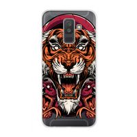 Tiger and Rattlesnakes: Samsung Galaxy A6 Plus (2018) Transparant Hoesje