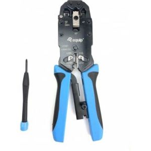 Equip 12940907101 kabel krimper Krimptang Zwart, Blauw