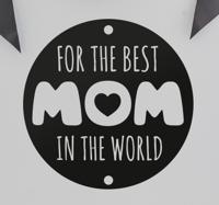 Sticker for the best mom in the world