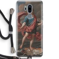 Soap Bubbles: LG G7 Thinq Transparant Hoesje met koord