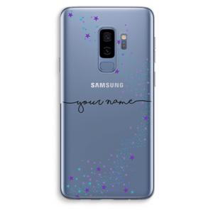 Sterren: Samsung Galaxy S9 Plus Transparant Hoesje