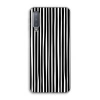 Stripes: Samsung Galaxy A7 (2018) Transparant Hoesje