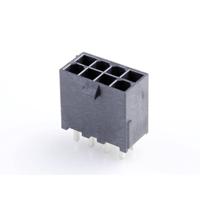 Molex 462071208 Male header, inbouw (standaard) Totaal aantal polen: 8 Rastermaat: 4.2 mm Inhoud: 1 stuk(s) Tray - thumbnail