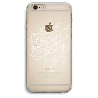 Laters, baby: iPhone 6 Plus / 6S Plus Transparant Hoesje