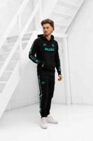 Malelions Sport Warming-Up Trainingspak Heren Zwart - Maat XS - Kleur: Zwart | Soccerfanshop