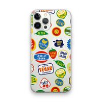Fruitsticker: iPhone 12 Pro Max Transparant Hoesje
