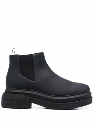 Stuart Weitzman bottines Charli à plateforme - Noir