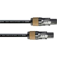 Cordial Luidspreker Kabel [1x SPK-stekker - 1x SPK-stekker] 2 x 2.5 mm² 10.00 m Zwart