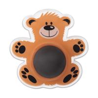 Deurstopper Inofix Deuren Beer Sticker Oranje PVC