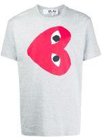 Comme Des Garçons Play t-shirt imprimé - Gris - thumbnail