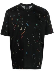 PS Paul Smith t-shirt à imprimé graphique - Noir