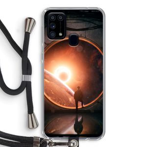 Ephemeral: Samsung Galaxy M31 Transparant Hoesje met koord