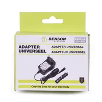 Premium Adapter Universeel 2000mA - 3V T/M 12V