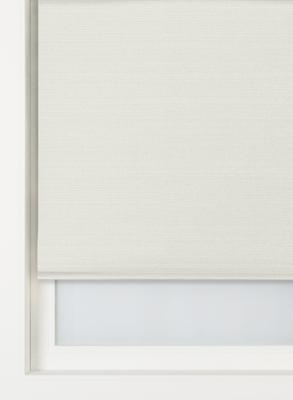 HEMA Rolgordijn structuur grof verduisterend/witte achterzijde wit (wit)