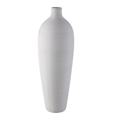 Cavinn Witte matte keramische flesvaas XL
