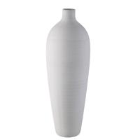 Cavinn Witte matte keramische flesvaas XL