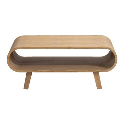 Leen Bakker - Salontafel Matteo - Naturel - 37x90x55 Cm - MDF - Beige