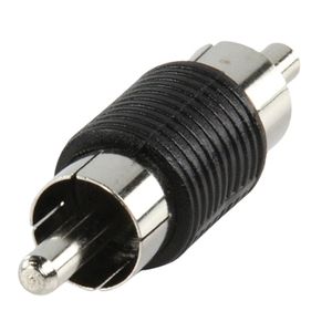 Valueline AC-064 kabeladapter/verloopstukje RCA Zwart