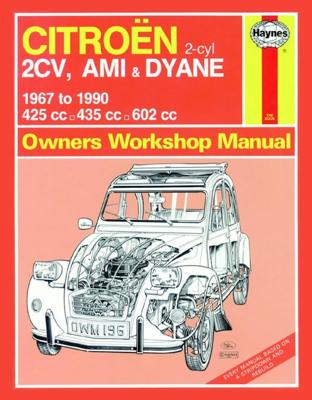 Haynes Werkplaatshandboek Citroën 2CV, Ami & Dyane (1967-1990) 0196