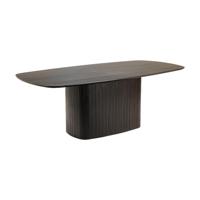 Tower Living Deens Ovale Eettafel 'Rivello' Mangohout, 240 x 120cm