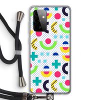 8-bit N°1: Samsung Galaxy A72 5G Transparant Hoesje met koord