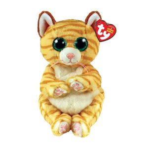 TY Beanie Babies Knuffel Kat Mango 15 cm