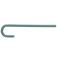 pgb-Europe PGB-FASTENERS | Ankerstang J-Vorm M12x330 Zn 00JROD001012003303