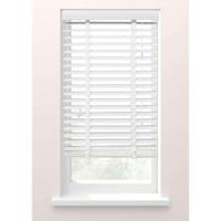 Leen Bakker - Jaloezie Houtlook 50 Mm - 180x175 Cm - PVC - Wit