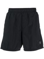 Stone Island short court à patch logo - Noir