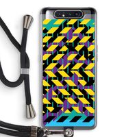 Skew Bee 3: Samsung Galaxy A80 Transparant Hoesje met koord