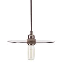 Frama Geometric Circle hanglamp medium Ø25 Smoked