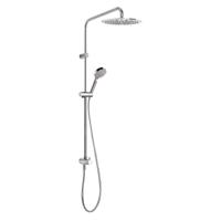 Tres ECO glijstang set met regendouche 96 cm rond chroom