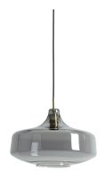 Light & Living Hanglamp 'Solna' Ø30cm, kleur Antiek Brons/Smoke