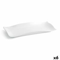 Dinerbord Quid Gastro Fun Wit Keramisch 29,5 x 11 x 3 cm (6 Stuks)