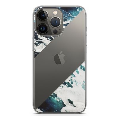 Golven: iPhone 13 Pro Transparant Hoesje