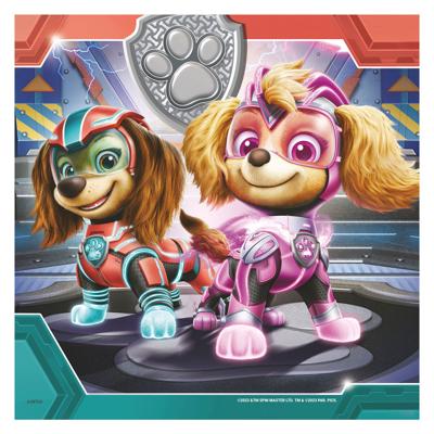 Ravensburger - paw patrol the mighty movie legpuzzel 3x49st.
