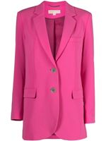 Michael Michael Kors blazer en laine à simple boutonnage - Rose