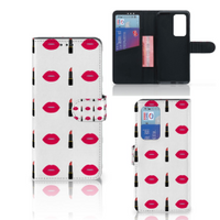 Huawei P40 Pro Telefoon Hoesje Lipstick Kiss