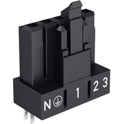 WAGO 890-805 Netstekker WINSTA MINI Bus, inbouw verticaal Totaal aantal polen: 5 16 A Zwart 100 stuk(s) WAGO 890-805 Netstekker WINSTA MINI Bus, inbouw verticaal Totaal aantal polen: 5 16 A Zwart 100 stuk(s)