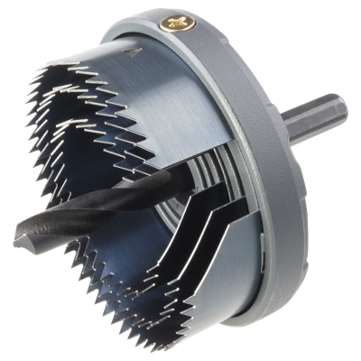Wolfcraft Gatzaag | Standaard rigips | 3-delig | Ø40, 54, 65mm | 1 set - 2169000