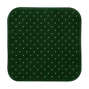 MSV Douche|bad anti-slip mat badkamer - rubber - groen - 54 x 54 cm