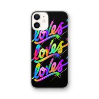 Loves: iPhone 12 Transparant Hoesje
