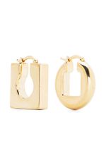 Jacquemus boucles d'oreilles Les Boucles Rond Carre