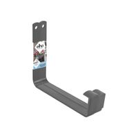 Barcelona muurhaak metaal antraciet buiten & balkon l 1,6 x w 18,4 x h 14,5 cm - Elho
