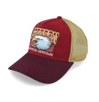 Stetson Eagle Head Trucker Pet Rood