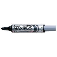 Pentel whiteboardmarker Maxiflo zwart 12 stuks - thumbnail