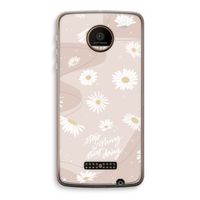 Daydreaming becomes reality: Motorola Moto Z Force Transparant Hoesje
